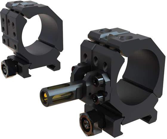 Wheeler Engineering Picatinny Rail 2-Piece Scope Rings 1 Inch High