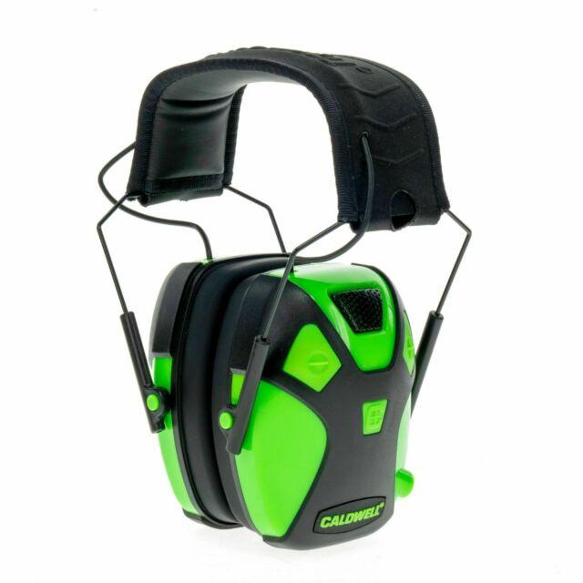 Caldwell Youth E-Max Pro Earmuffs 23dB NRR Neon Green