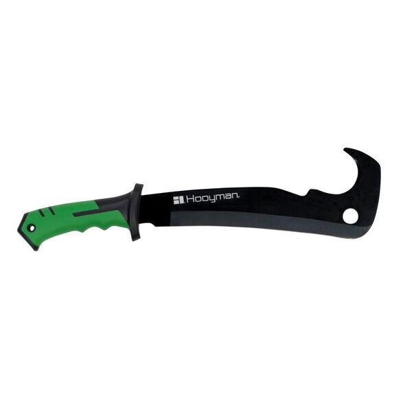 Hooyman Hook'em Stainless Steel Machete 17-1/2" Blade Green