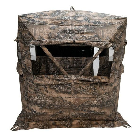 BOG Sitting Hub Hunting Blind 600D UV Protected Fabric Realtree Pattern