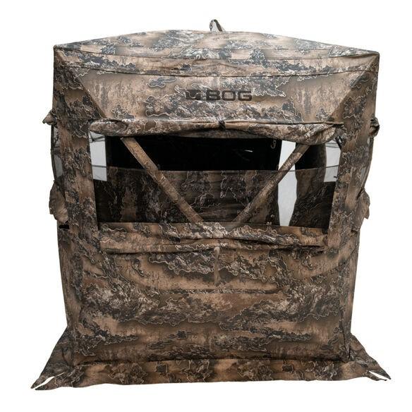 BOG Sitting Hub Hunting Blind 600D UV Protected Fabric Realtree Pattern