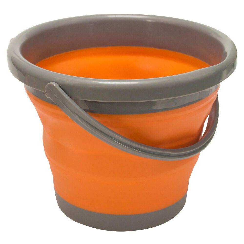 UST FlexWare Bucket 2.0 Orange 10L Collapsible Camp Bucket