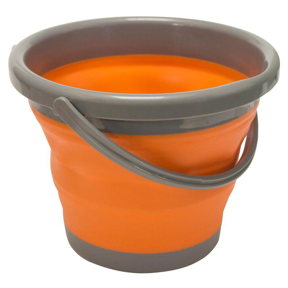 UST FlexWare Bucket 2.0 Orange 10L Collapsible Camp Bucket