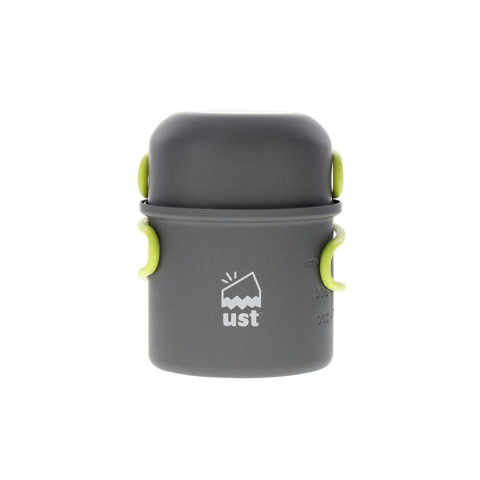 UST Solo Cook Kit 2-Piece Hard Anodized Aluminum Camping Cookware