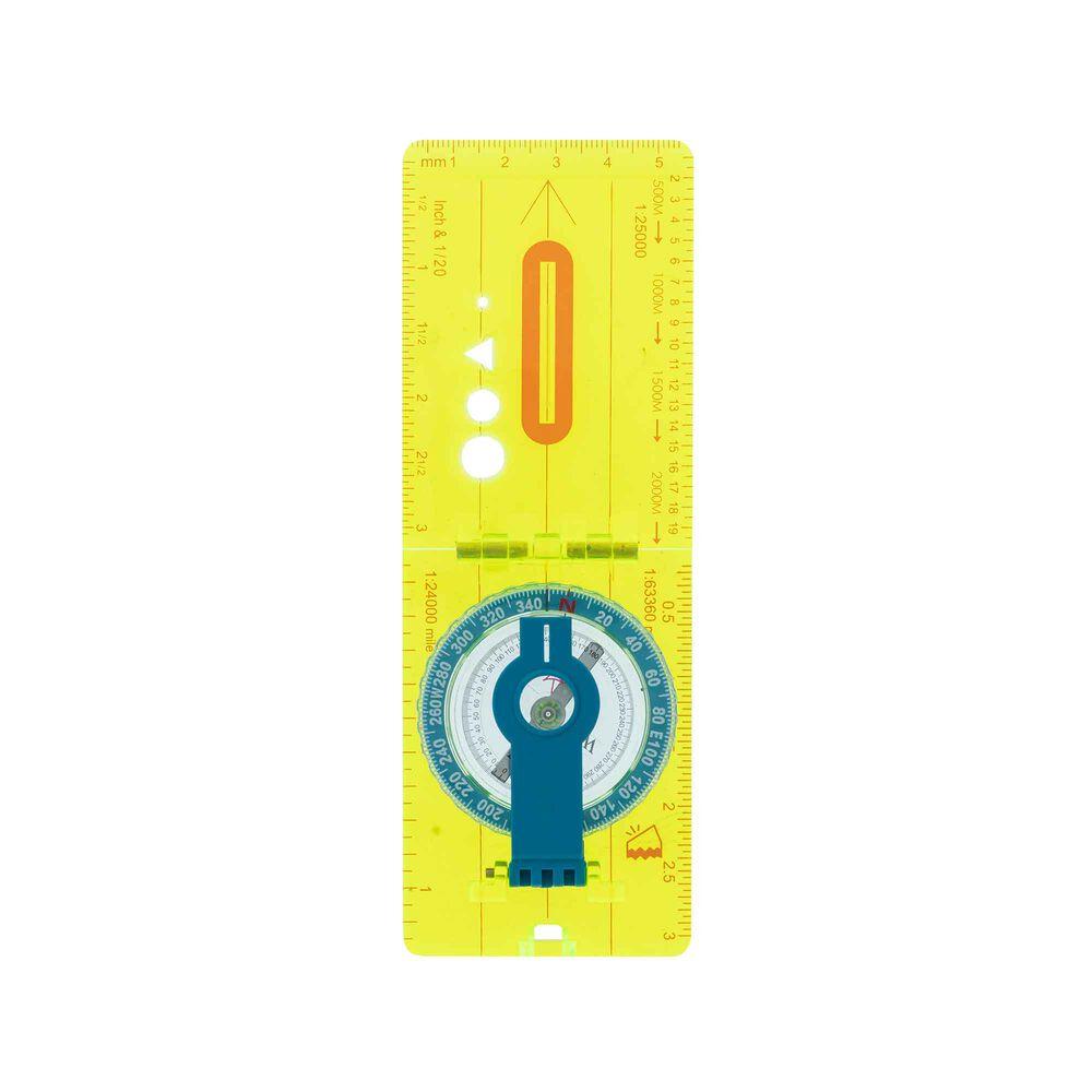 Ultimate Survival Hi-Visibility Lensatic Folding Map Compass