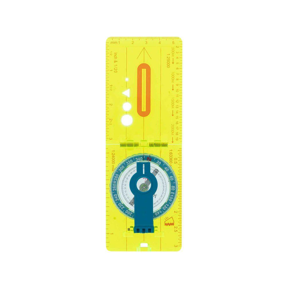 Ultimate Survival Hi-Visibility Lensatic Folding Map Compass