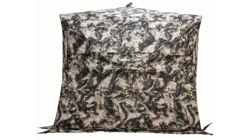 BOG Grave Digger Mossy Oak Ground Blind 600D 8.4H x 59.5L x 8.4W