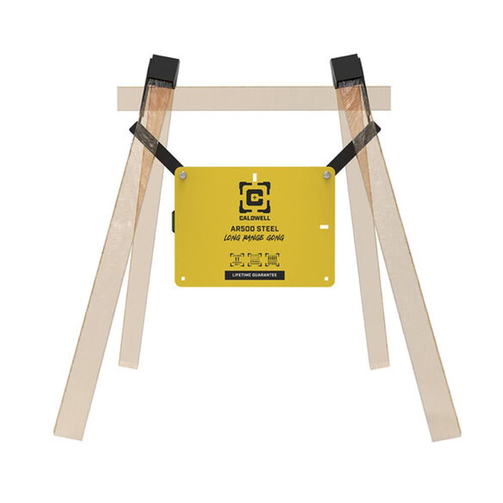 Caldwell AR500 Long Range Steel Gong Target Kit with Flash Bang