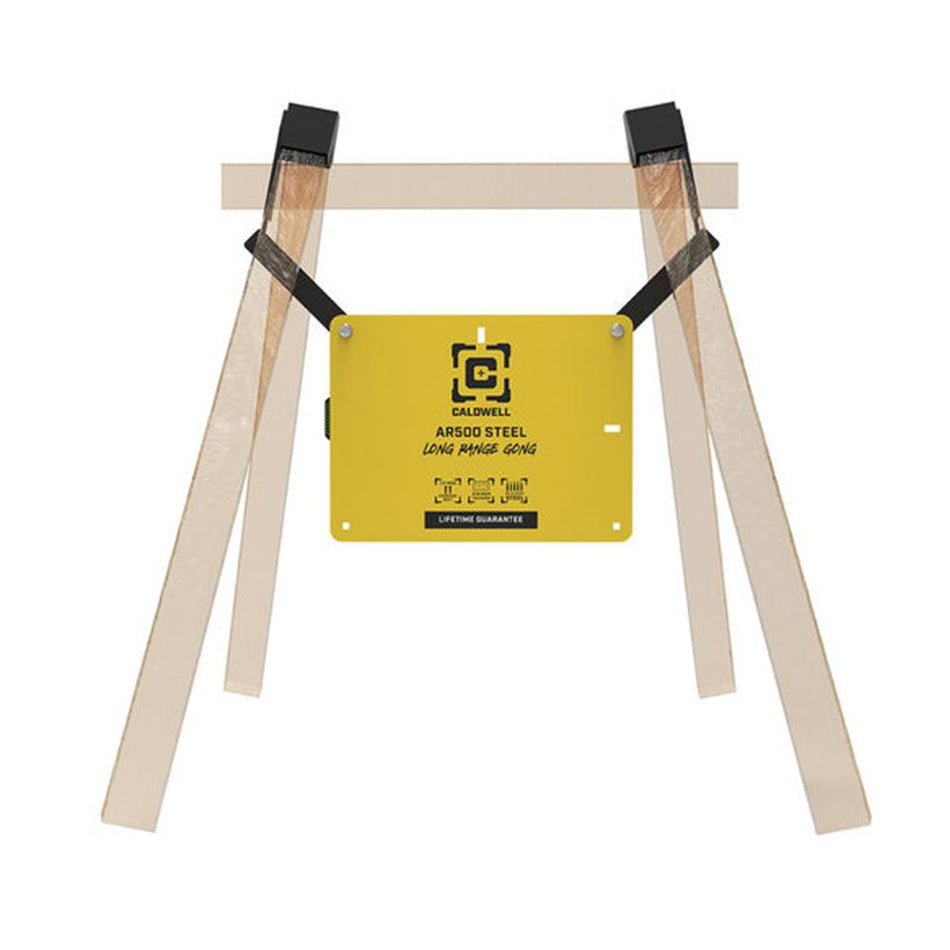 Caldwell AR500 Long Range Steel Gong Target Kit with Flash Bang