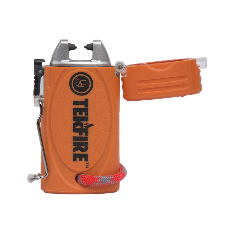 UST TekFire Fuel-Free Lithium Ion Rechargeable PRO Lighter with Paracord Wrist Lanyard