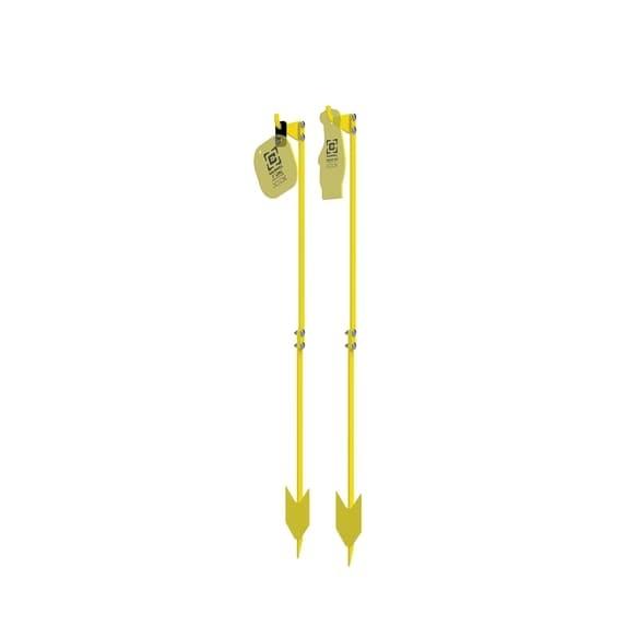 Caldwell AR500 Target Hanger Post Yellow Rifle-Rated Steel