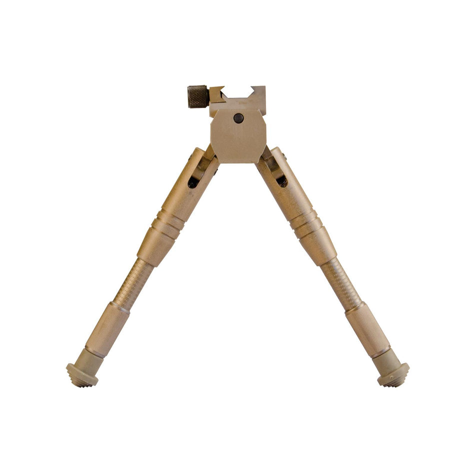 Caldwell AR Prone Bipod with Pivot and Cant Desert Tan