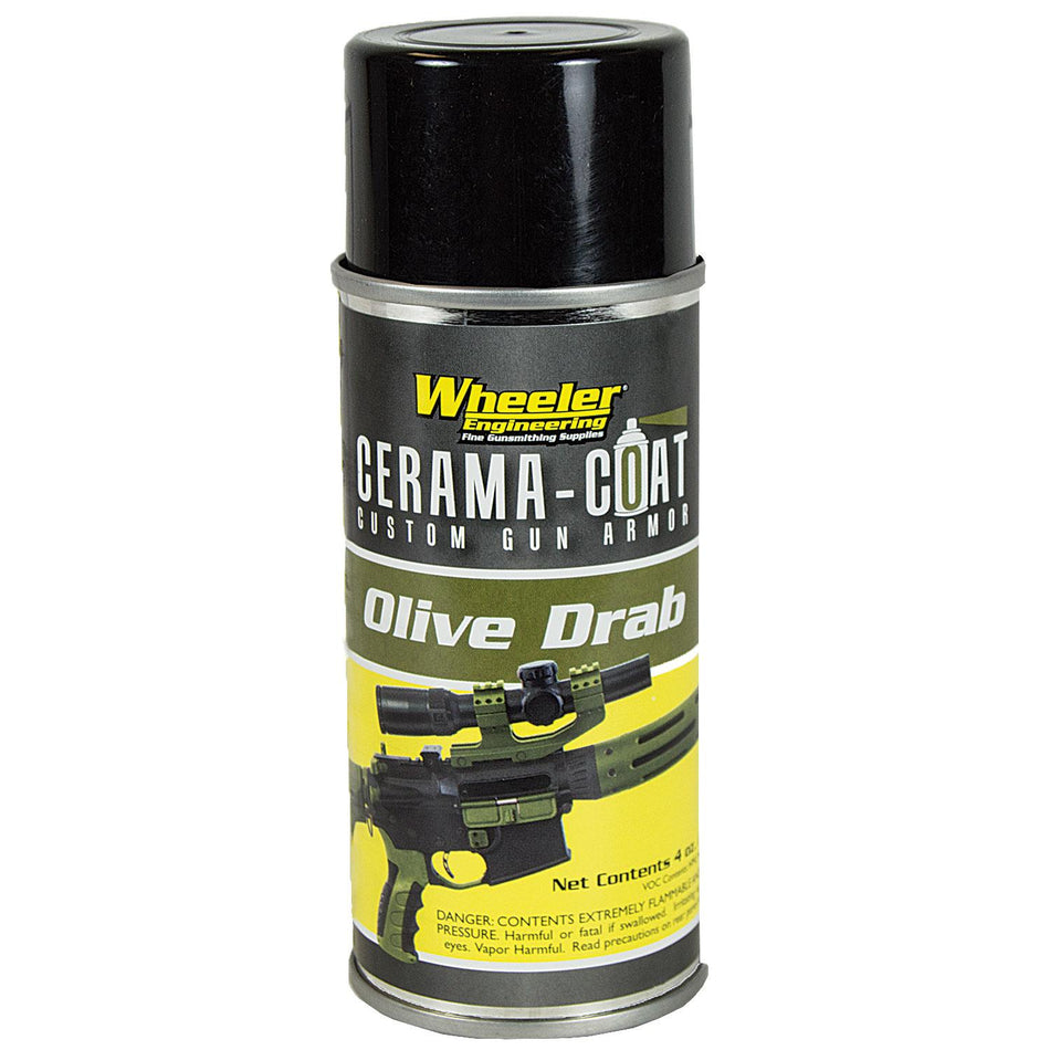 Wheeler Cerama-Coat Gun Finish Coating Olive Drab 2oz