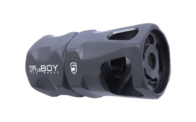 Phase 5 Weapon Systems littleBOY Hex Brake for .223/556, 1/2x28, Black Parkerized Finish littleBOY-556