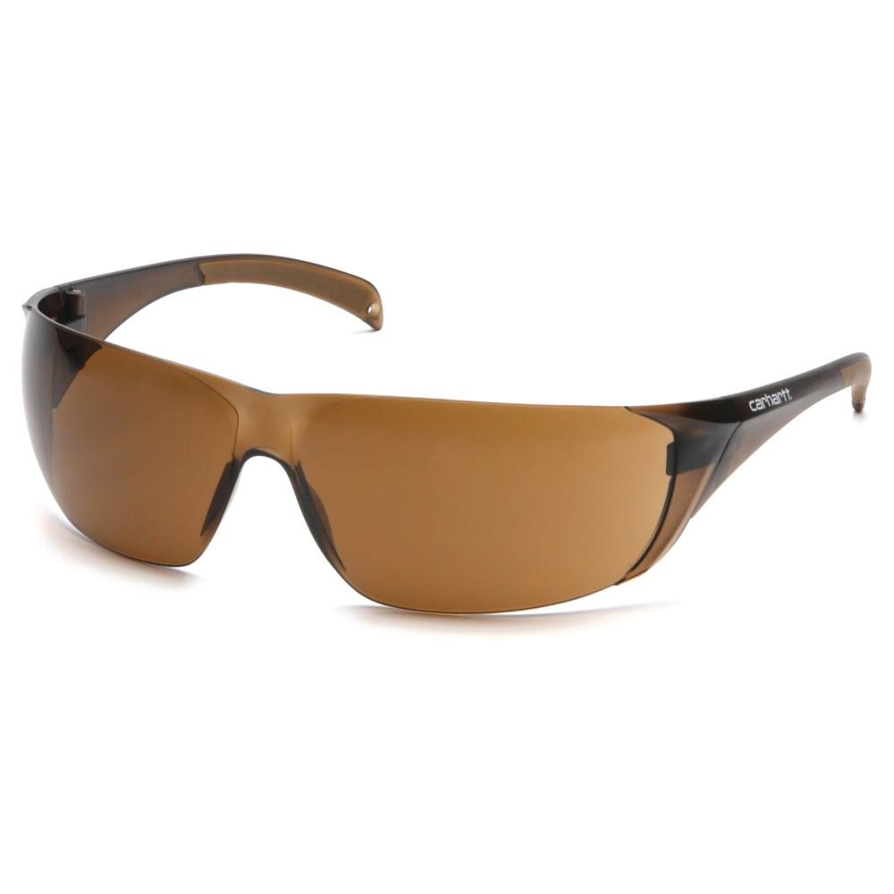 Pyramex Carhartt Billings Frameless Safety Shooting Glasses Sandstone Bronze
