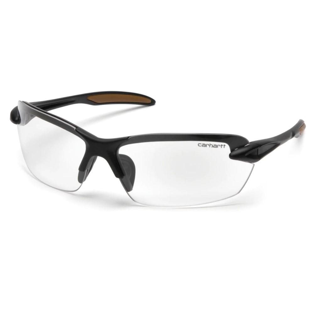 Pyramex Carhartt Spokane Shooting Safety Glasses Black Frame Clear Lens