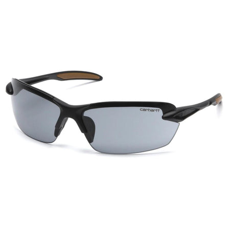 Pyramex Spokane Black Frame Safety Shooting Glasses Grey Lens