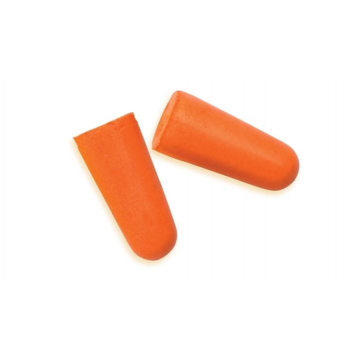 Pyramex 32dB NRR Uncorded Disposable Ear Plugs Orange 200/ct