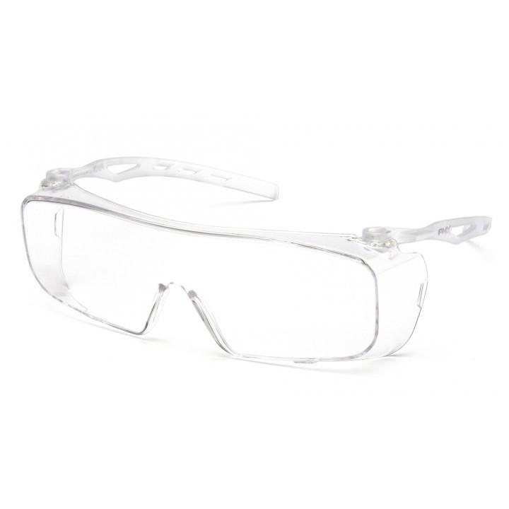 Pyramex Cappture Fit-Over Safety Glasses with Clear Lenses