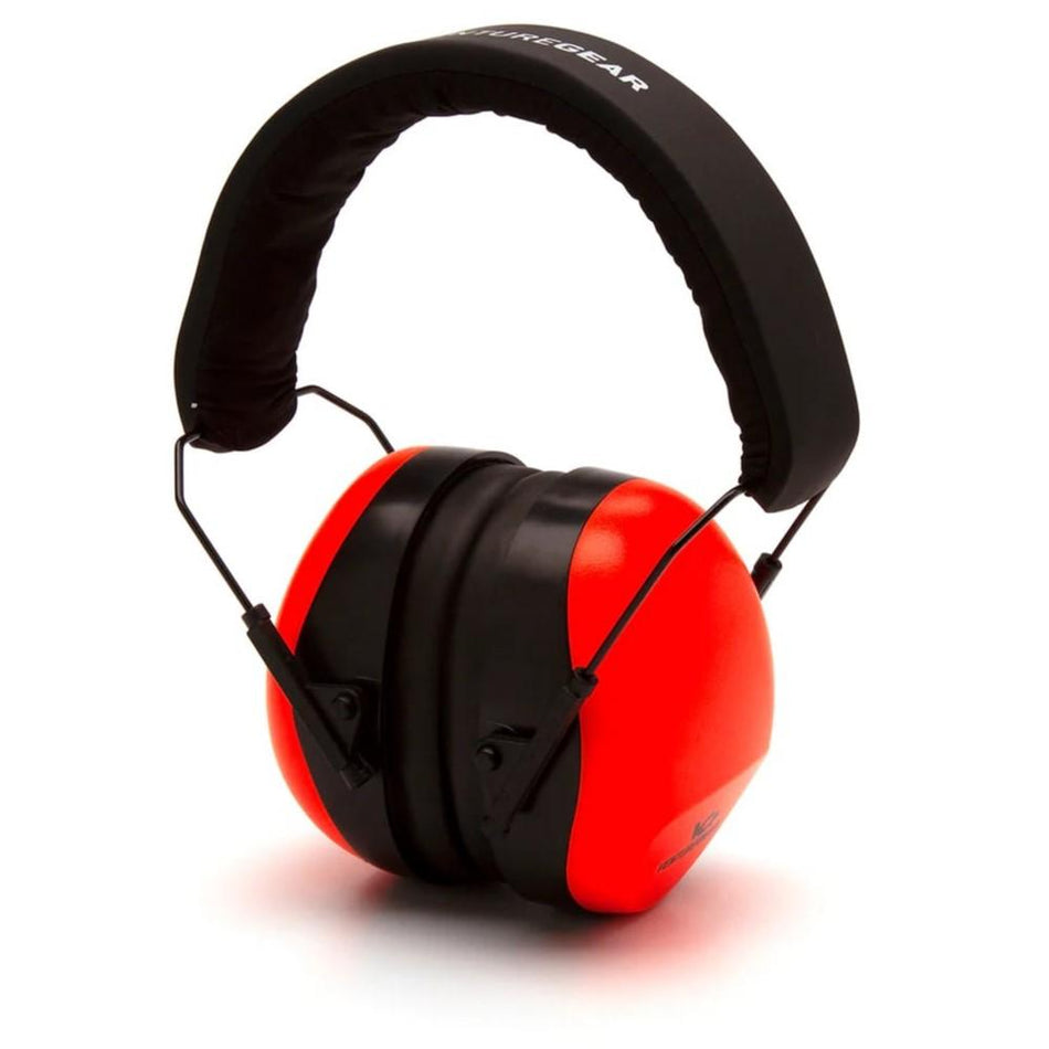 Pyramex VG80 Passive Hearing Protection Earmuff Hi-Vis Orange 26dB