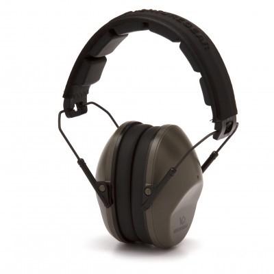 Pyramex VG90 Ear Muffs 24dB Noise Reduction OD Green
