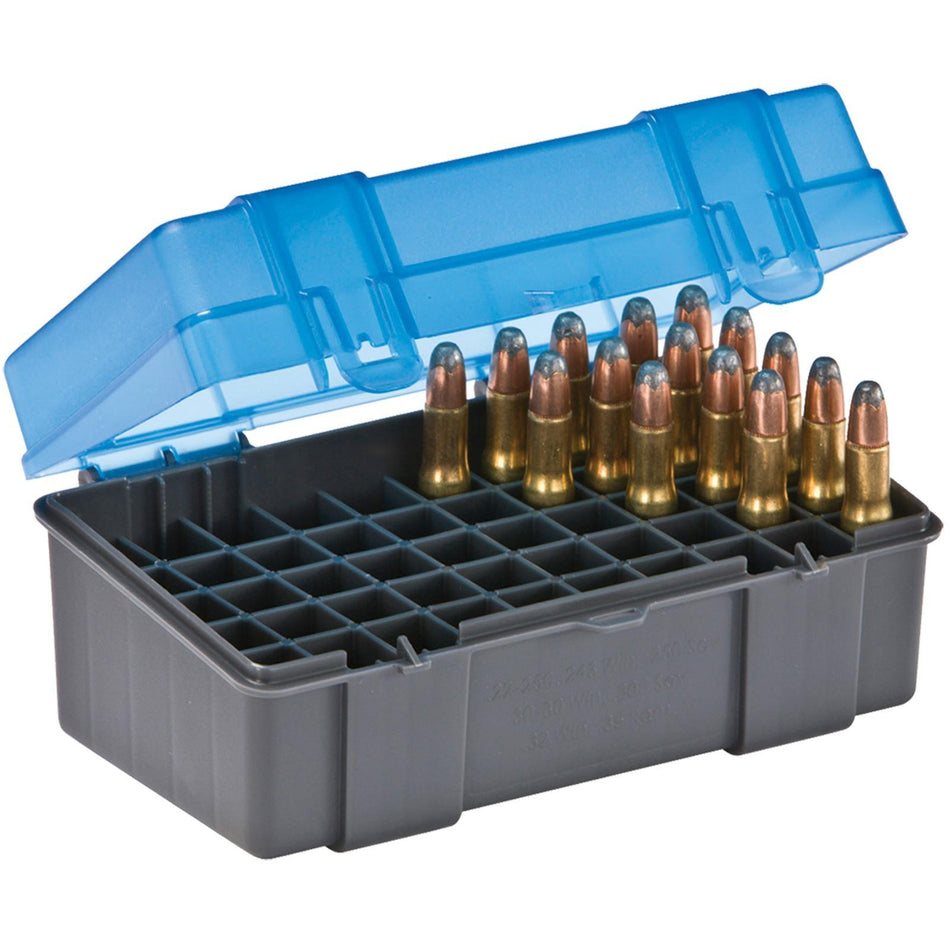 Plano 50-Round Flip Top Rifle Ammunition Case