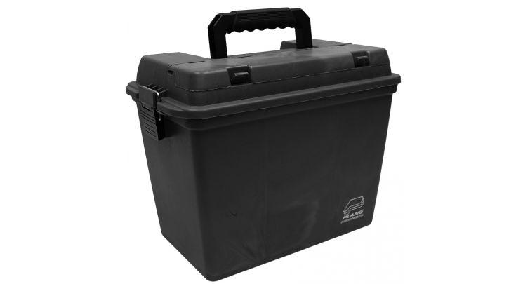 Plano Black Deep Field Storage Case 15"x8"x10" - Durable Latches