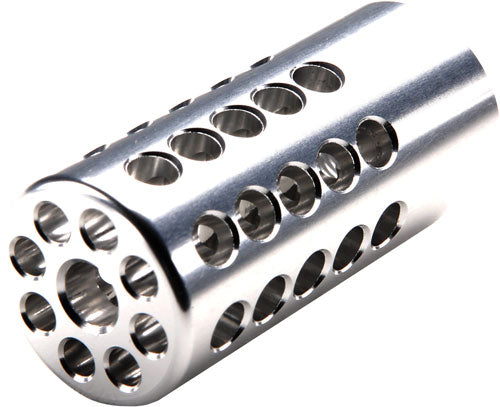 Tactical Solutions Compensator 1in .22LR 1/2-28 TPI Silver Finish