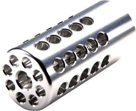 Tactical Solutions Compensator 1in .22LR 1/2-28 TPI Silver Finish