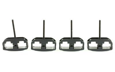 ProMag AR-15/Mini-14 Magazine Clamps, 4 Pack, Black, Side-by-Side Jungle Clip PM016B