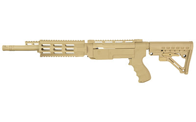 Archangel AA556RNBDT Ruger 10/22 AR-15 Style 6-Position Collapsible Stock Desert Tan Synthetic
