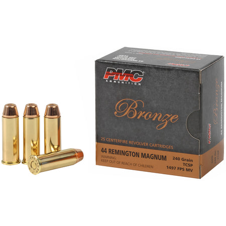 PMC .44 Magnum 44D Bronze Truncated Cone Soft Point 240 Grain