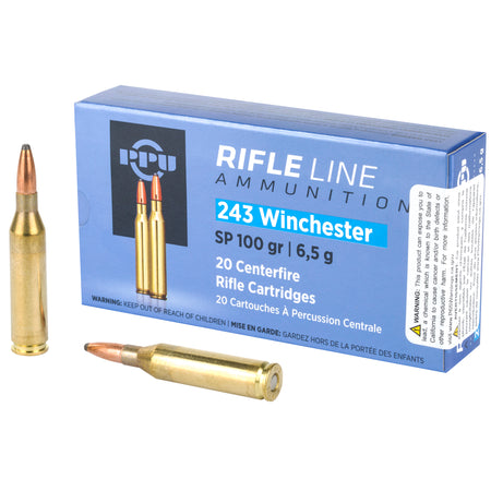 Prvi Partizan .243 Winchester PP2432 8605003812340 Soft Point SP 100 Grain