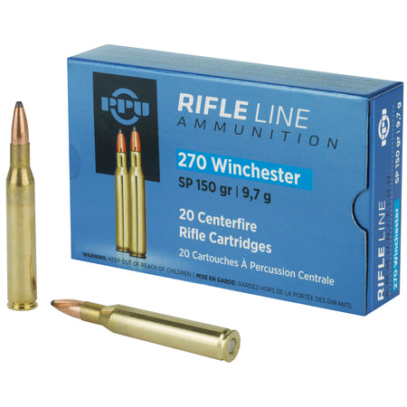 Prvi Partizan .270 Winchester PP2702 8605003812364 Soft Point SP 150 Grain