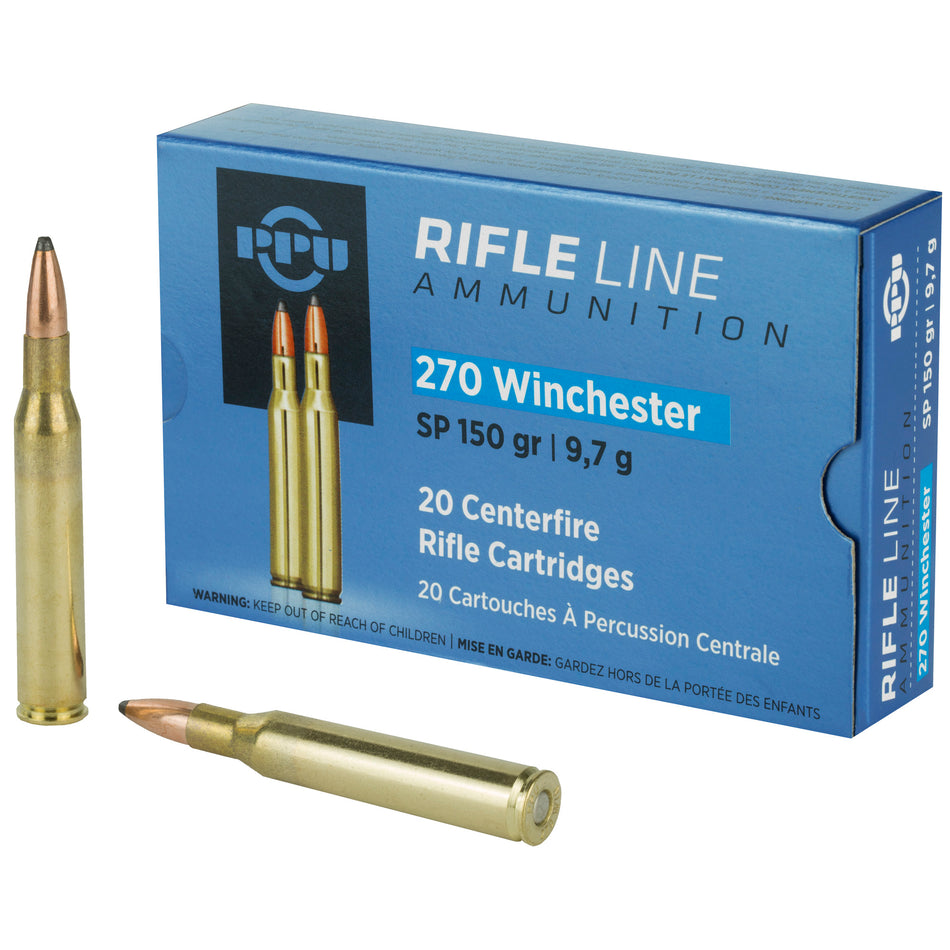 Prvi Partizan .270 Winchester PP2702 8605003812364 Soft Point SP 150 Grain
