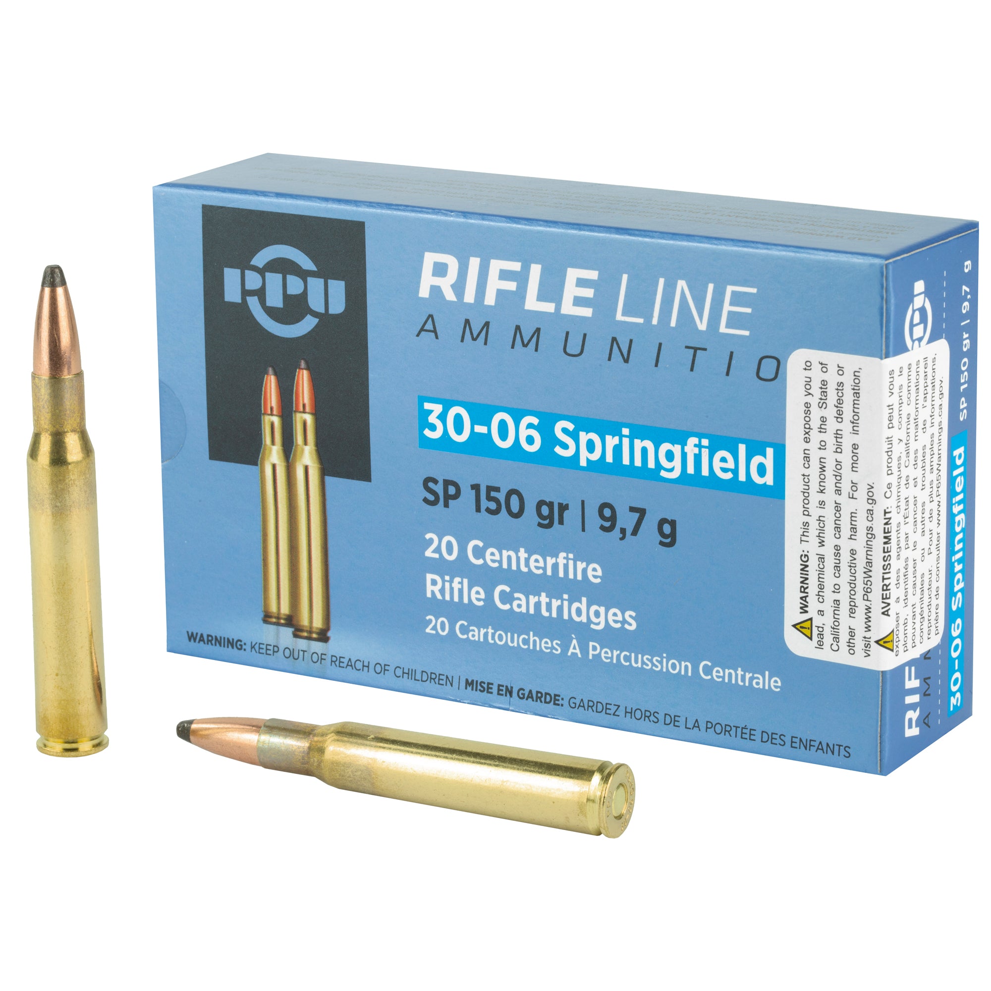 Prvi Partizan .30-06 Springfield PP30061 8605003812517 Soft Point SP 150 Grain