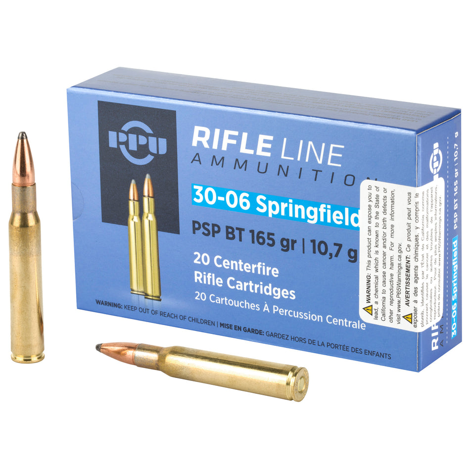 Prvi Partizan .30-06 Springfield 8605003812524 Pointed Soft Point PSP 165 Grain