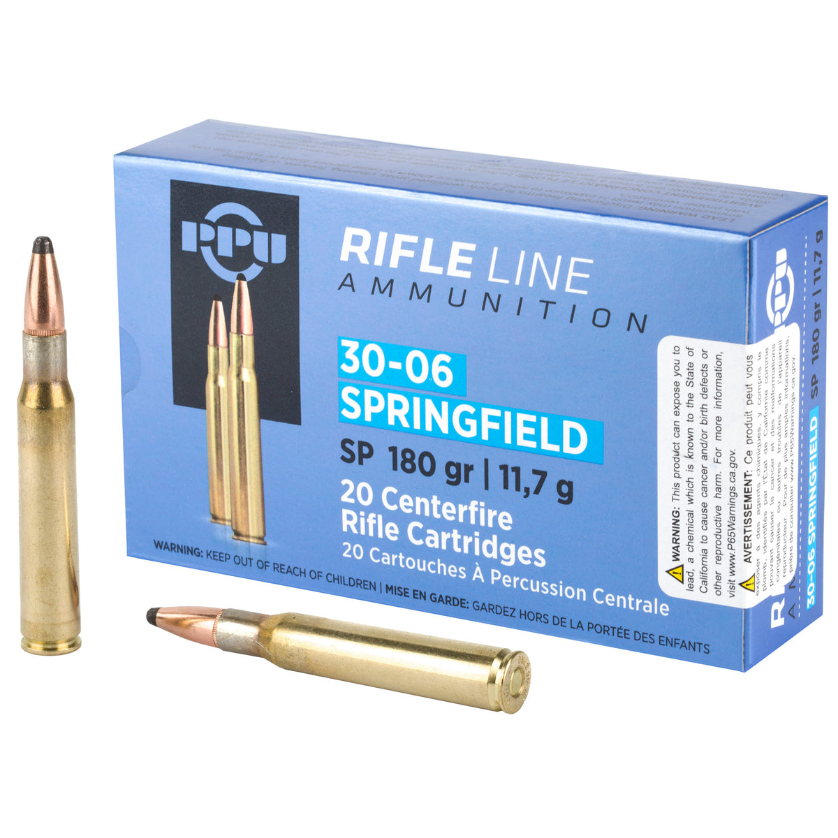 Prvi Partizan .30-06 Springfield PP30063 8605003812531 Soft Point SP 180 Grain