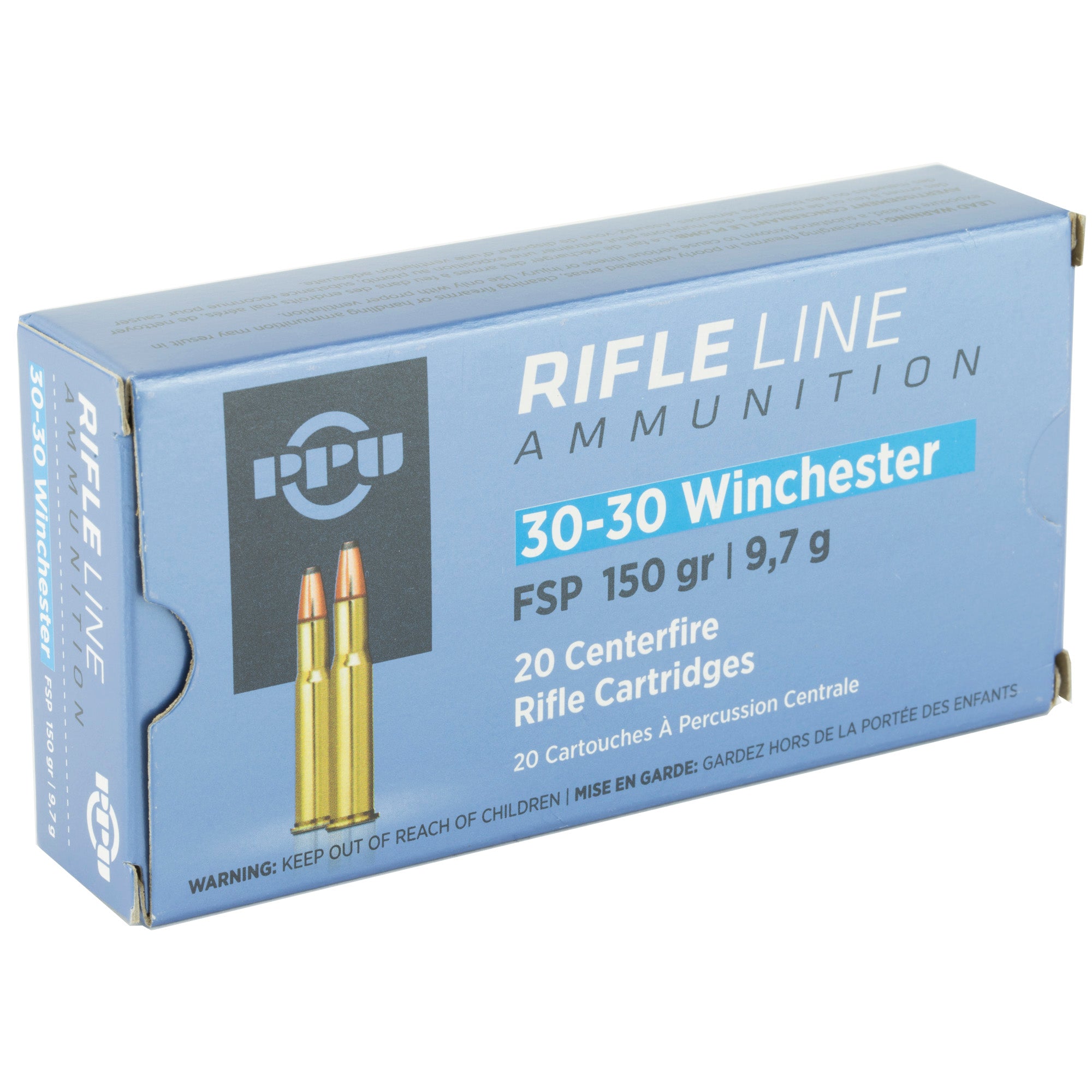 Prvi Partizan .30-30 Winchester PP30301 Flat Soft Point 150 Grain