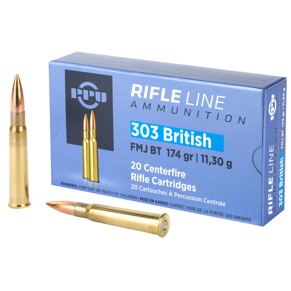 Prvi Partizan .303 British PP303F 8605003812593 Full Metal Jacket Boat Tail FMJBT 174 Grain