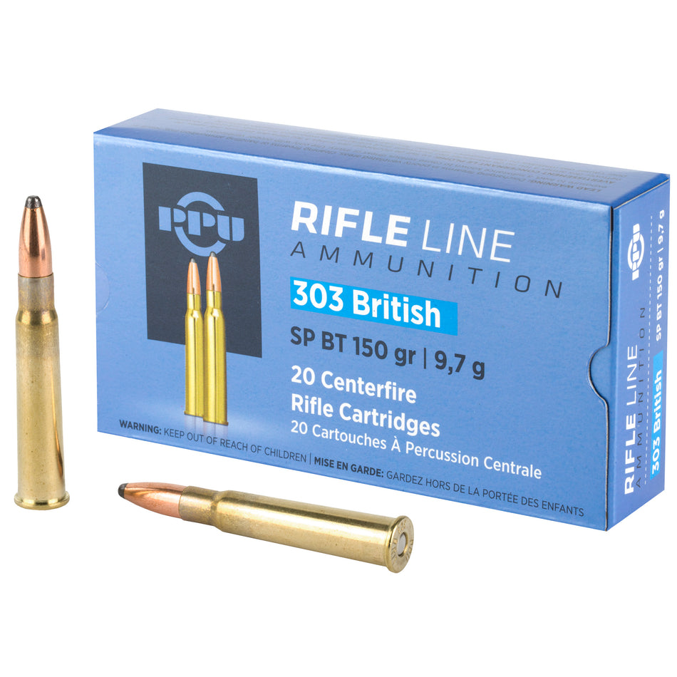 Prvi Partizan .303 British PP303S1 8605003812579 Soft Point Boat Tail 150 Grain