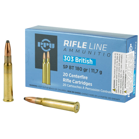 Prvi Partizan .303 British PP303S2 8605003812586 Soft Point Boat Tail 180 Grain