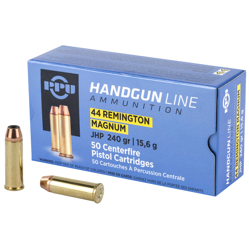 Prvi Partizan .44 Magnum PPH44MH 8605003813156 Jacketed Hollow Point JHP 240 Grain