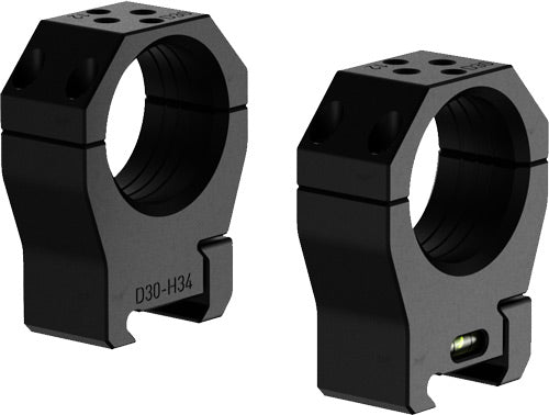 Audere Scope Rings PSR 30mm Med Profile Black