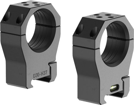 Audere Scope Rings PSR Gen III 30mm High Black with Level