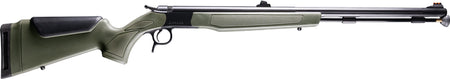 CVA Optima 50 Caliber 26" Black/Green Muzzleloader with Fiber Optic Sight
