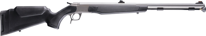 CVA Optima 50 Caliber 26" Stainless/Black Muzzleloader with Fiber Optic