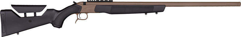 CVA Accura LR-X .50 Caliber 30" Muzzleloader Rifle w/Rail FDE Cerakote Black