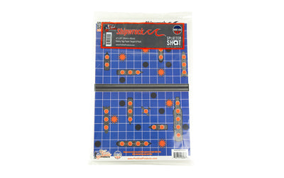 Pro-Shot Products 12"x18" Multi-Color Game Series Ship Wreck Splatter Targets, 8 Pack