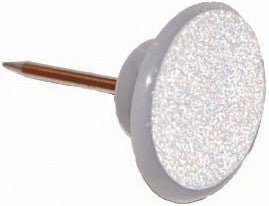 HME White Reflective Plastic Trail Tacks 50PK
